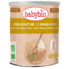 Babybio 3 Cereals Nature | 220 g