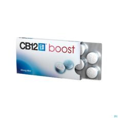 CB12 Boost Strong Mint Chewing Gum | 10 pieces