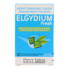 Oral Care Elgydium Fresh Lozenges for Fresh Breath | 12 pieces