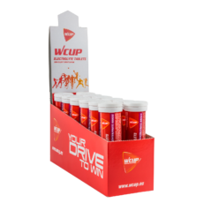 WCUP Electrolyte Tablets Red Fruit | 12 x 15 effervescent tablets PROMO