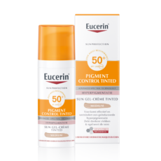 Eucerin Sun Protection Pigment Control Tinted Sun Gel-Cream Medium SPF 50+ | 50 ml
