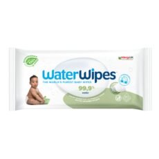 WaterWipes Mustache Wipes Bio | 60 pieces