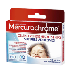 Mercurochrome Adhesive Bonding Strips | 16 pieces