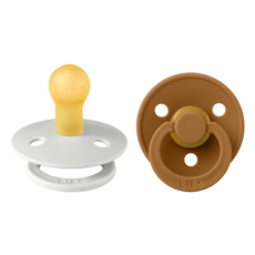 Bibs 1 Haze/Caramel | 2 pieces
