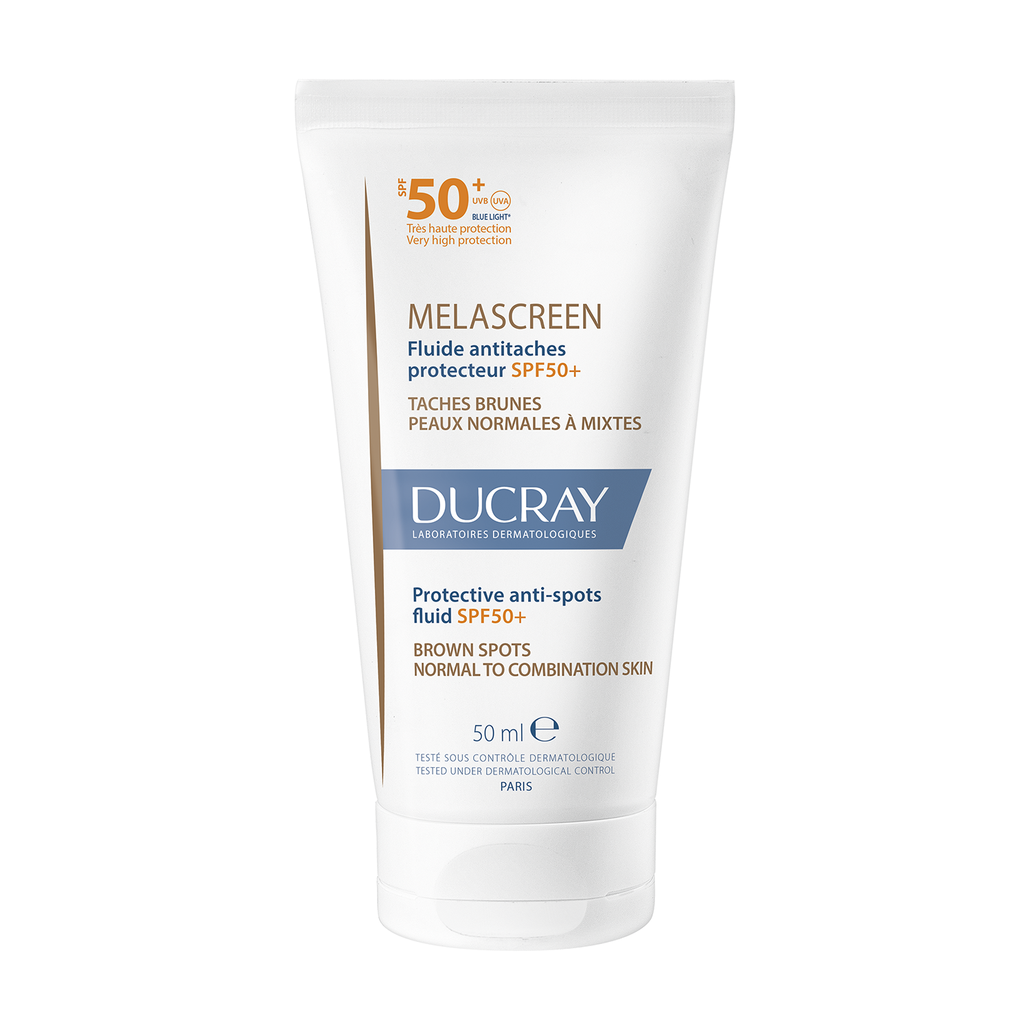 Ducray Melascreen Protective Anti-Spots Fluid SPF 50+ | 50 ml