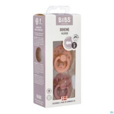 Bibs Boheme 2 Peach/Woodchuck | 2 pcs.