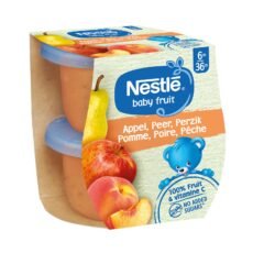 Nestlé Baby Fruit Apple Pear Peach | 2 x 130 g