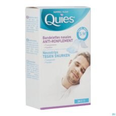 Quies Anti-Snoring Nasal Strips S/M | 24 pieces