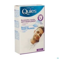 Quies Anti-Snoring Nasal Strips L | 24 pieces