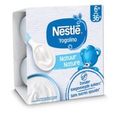 Nestlé Yogolino Neutral Flavor | 4 x 100 g
