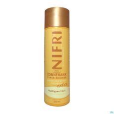 Nifri Sunbed Super Tanner Extra Skin Types 3 & 4 | 200 ml