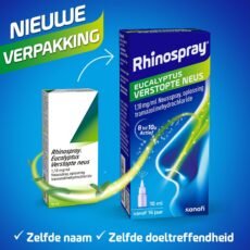 Rhinospray Eucalyptus Clogged Nose 1.18 mg/ml Nasal Spray | 10 ml