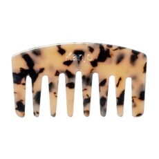Kanjo The Hair Comb Small 02 Sandstone Tortoise | 1 piece