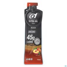 6d Sports Nutrition Ultra Gel Peach | 6 x 70 ml