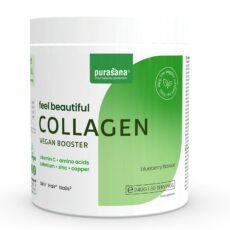 Purasana Feel Beautiful Collagen Vegan Booster Blueberry | 240 g