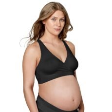 Medela Keep Cool Sleep Breathable Maternity and Nursing Bra for Night Black Size S | 1 piece