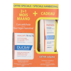 Ducray Anacaps Tri-Activ + Anaphase+ Shampoo | 90 capsules + 100 ml PROMO
