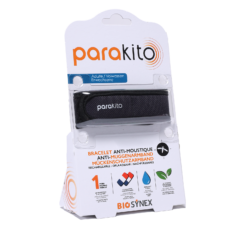 Parakito Anti-Mosquito Bracelet Adult Black | 1 piece
