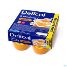 Delical Dessert HP HC Lactose-free Apricot | 4 x 125 g
