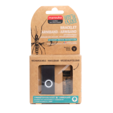 Manouka Bracelet Anti-Mosquito Black | 1 piece