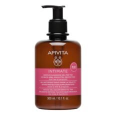 Apivita Intimate Plus Gentle Cleansing Gel for the Intimate Area for Extra Protection | 300 ml