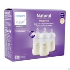 Avent Natural Response Feeding Bottle 260 ml SCY903/03 | 3 pieces