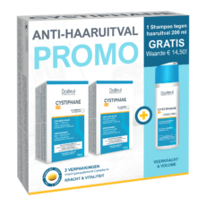 Cystiphane DUO + Shampoo against Hair Loss | 2 x 120 tablets + 200 ml PROMO