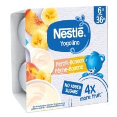 Nestlé Yogolino Peach-Banana | 4 x 90 g