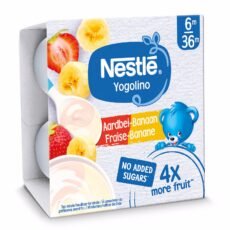 Nestlé Yogolino Strawberry-Banana | 4 x 90 g