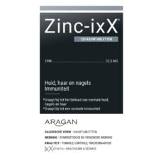 Zinc-ixX | 120 chewable tablets