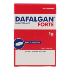 Dafalgan Forte 1 g | 100 tablets