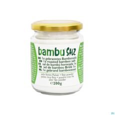 Bambu Salz 1x Roasted Bamboo Salt Very Fine Powder | 200 g