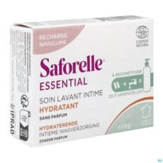 Saforelle Essential Moisturizing Intimate Wash Care Refill | 4 x 6 g