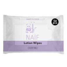 Naïf Baby & Kids Plastic-Free Lotion Wipes | 54 pieces