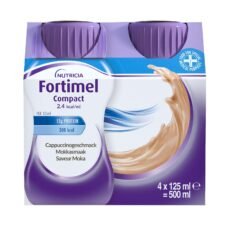 Fortimel Compact 2.4kcal Mocha Flavor Nutrition Supplement Malnutrition Bottles | 4 x 125 ml