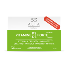 Alpha Vitamin K2 & D3 Forte | 30 capsules
