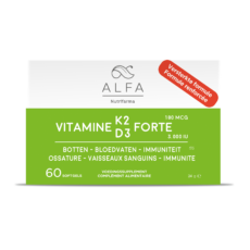 Alpha Vitamin K2 & D3 Forte | 60 capsules