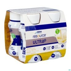 Nestlé Resource Ultra+ Vanilla Flavor | 4 x 125 ml