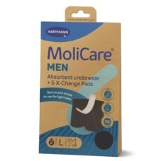 MoliCare Men Absorbent Underwear L + 5 X-Change Pads | 1 piece