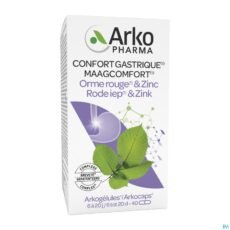 Arkocaps Red Elm & Zinc Gastric Comfort | 40 capsules