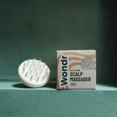 Wondr Silicone Scalp Massager Cream White | 1 piece