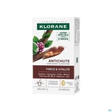 Klorane Anti-Hair Loss Force & Vitality | 90 capsules