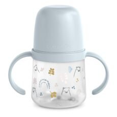 Suavinex Feeding Bears Feeding Bottle with Handles Blue | 150 ml