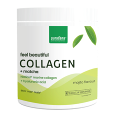 Purasana Feel Beautiful Collagen + Matcha | 240 g