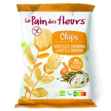 Le Pain des Fleurs Chips with Lentils Onions | 50 g