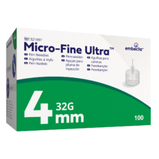 Embecta Micro-Fine Ultra Pen Needles 4 mm 32G | 100 pieces