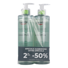 Eucerin DermoPure Cleansing Gel DUO | 2 x 400 ml PROMO