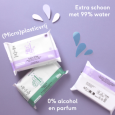 Naïf Baby & Kids Plastic Free Wipes | 16 x 54 pieces
