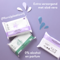 Naïf Baby & Kids Plastic-Free Lotion Wipes | 8 x 54 pieces