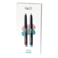 Couleurs de Noir Eyeshadow Stick Duo Azure Glow | 1 piece PROMO